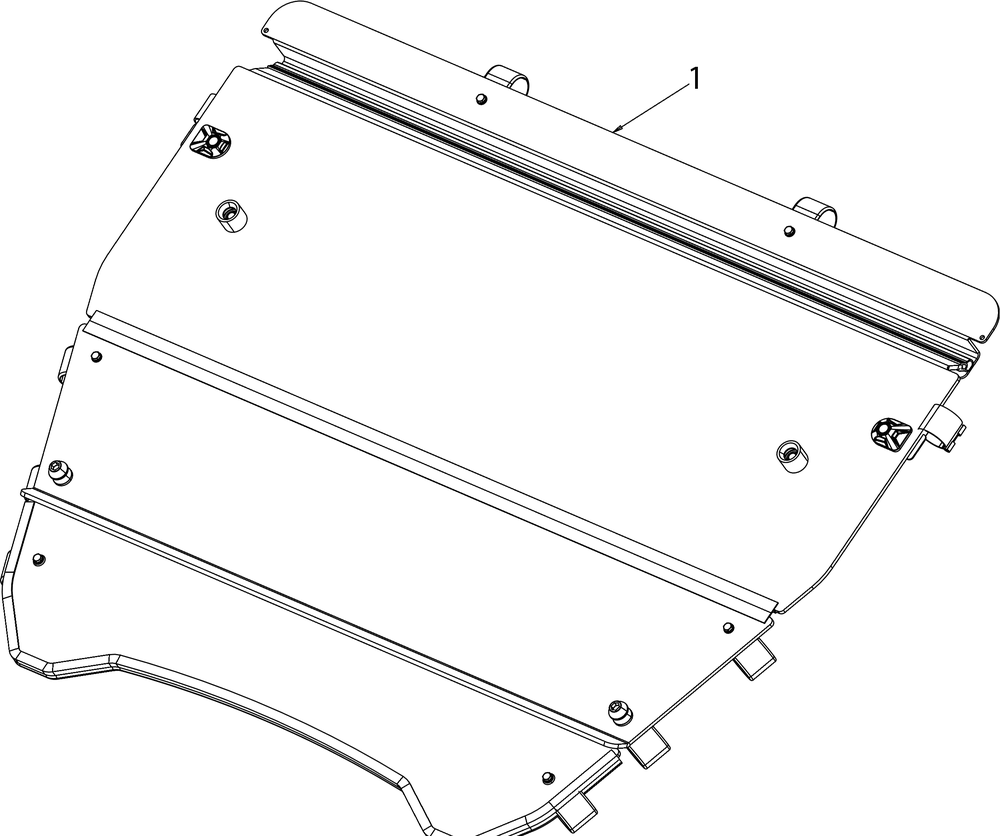 Replacement Parts Diagram and Parts List for 39A70063100  Cub Cadet Lawn Tractor Accessories